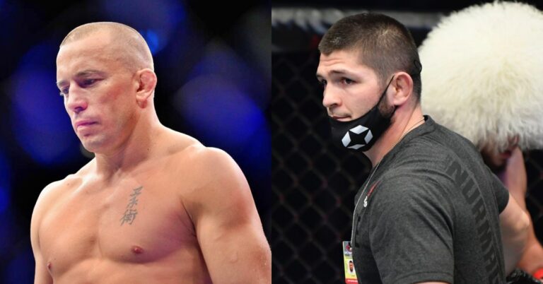 Georges St-Pierre Welcomes Future Grappling Match Against Khabib Nurmagomedov