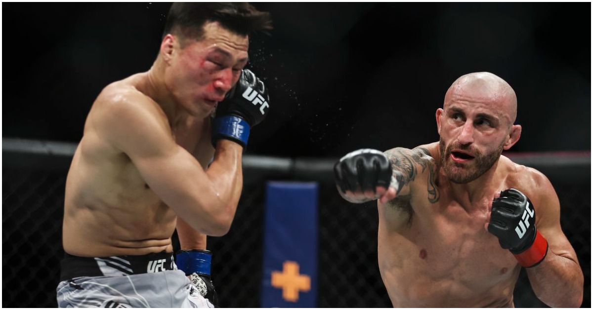Alexander Volkanovski Warns Division Following ‘Korean Zombie’ Victory- ‘I Plan On Doing That To All My Guys’ 1 Alexander Volkanovski