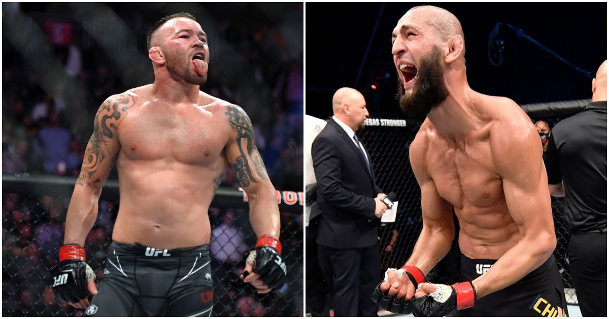 Dana White Confirms Colby Covington Will Be The Next Opponent For Khamzat Chimaev If He Beats Gilbert Burns 1 Khamzat Chimaev