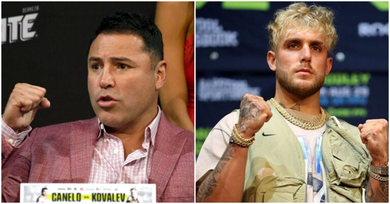 Oscar De La Hoya Backs Jake Paul to Someday Beat “Great Champions”, Fight Canelo Alvarez