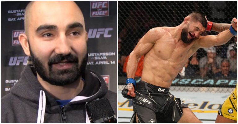 Khamzat Chimaev’s coach Andreas Michael Breaks Down UFC 273 fight, Rates “Embarrassing” Performance a 4