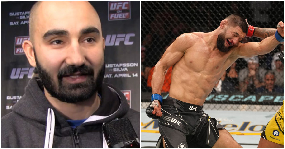 Khamzat Chimaev's coach Andreas Michael Breaks Down UFC 273 fight, Rates "Embarrassing" Performance a 4 1 Khamzat Chimaev