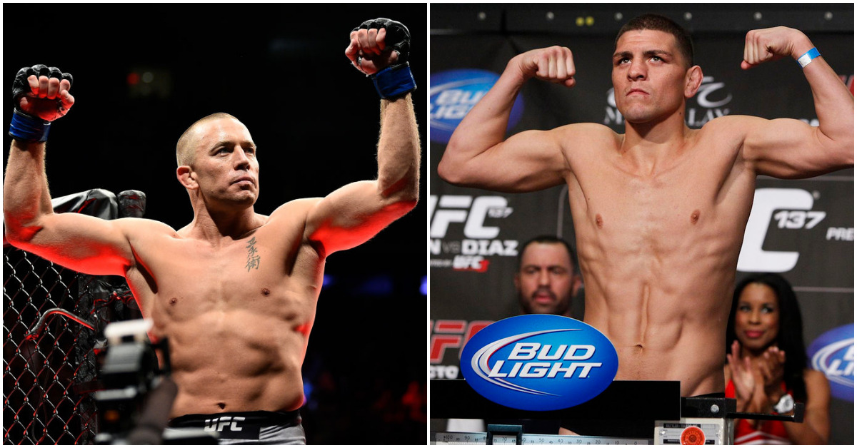 Georges St-Pierre, Nick Diaz