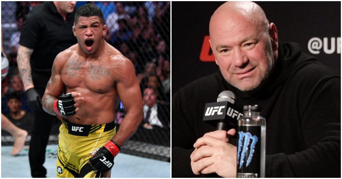 Gilbert Burns "Thrilled" After Dana White "Promised A Big Fight" 1 Gilbert Burns, Dana White