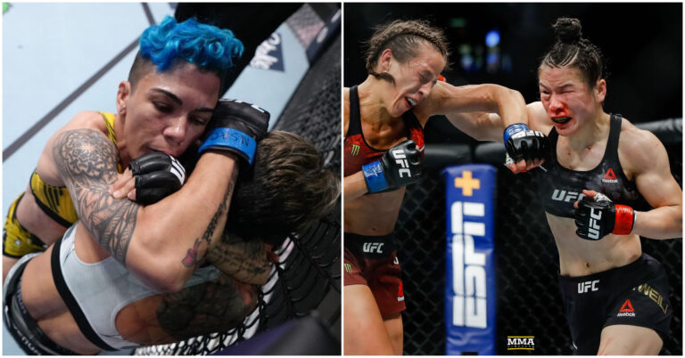 Jessica Andrade Targets Winner Of Weili Zhang vs Joanna Jedrzejczyk After Incredible Submission Win