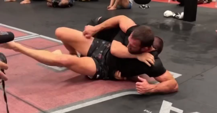 Video | Khabib Nurmagomedov Dominates Luke Rockhold In Grappling Session Ahead Of UFC 278 Return