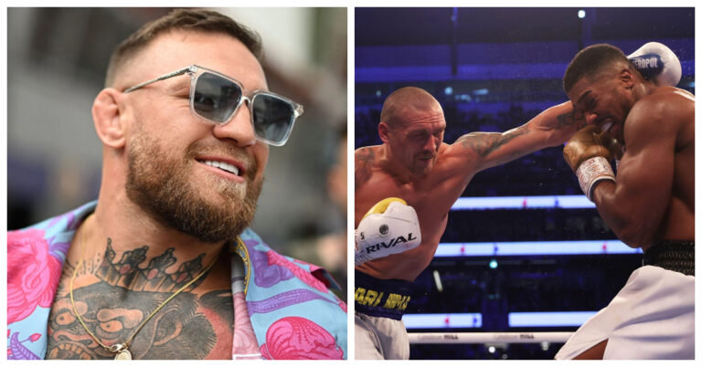 Conor McGregor On Anthony Joshua’s Chances In Rematch With Oleksandr Usyk: “It’s A Tough Ask”