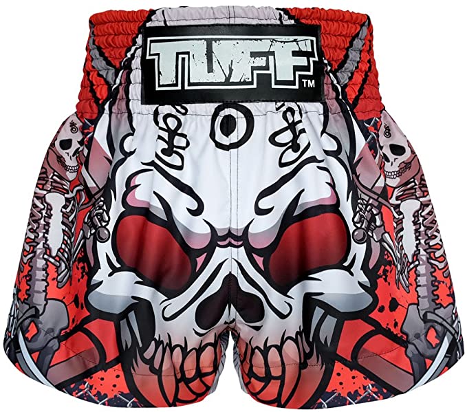 Tuff Muay Thai Shorts Dragons & Skulls