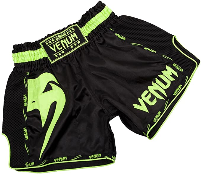 Venum Giant Muay Thai Shorts Black/Neo