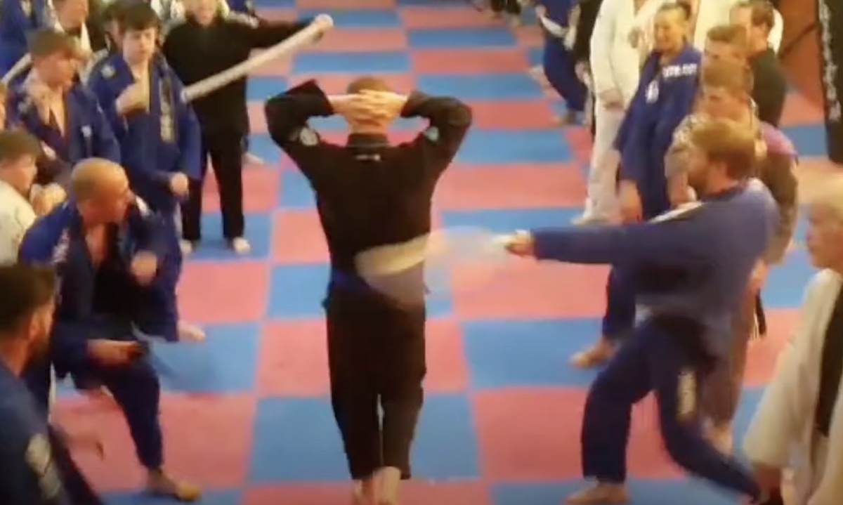 Belt Whipping In BJJ - Walking The Belt Gauntlet 1 Belt Whipping in BJJ