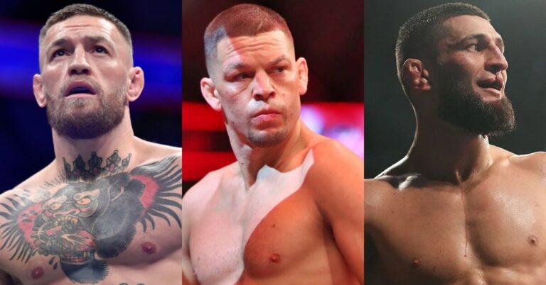 Nate Diaz Calls For Conor McGregor Trilogy, Distances Himself From Khamzat Chimaev Fight