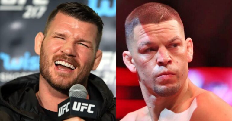 ‘F*ck Mayhem Miller’ – Michael Bisping Recounts First Run-In With Nate Diaz In Elevator