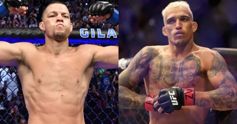 Nate Diaz Insists He Would Easily Land Submission Win Over Charles Oliveira Following UFC 274