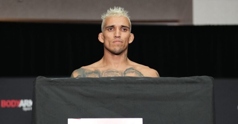 Coach Cites Scale Issues Responsible For Charles Oliveira Weight Miss Ahead Of UFC 274
