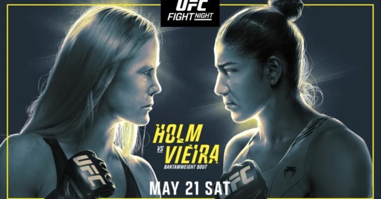 UFC Vegas 55: Holm vs. Vieira – Results