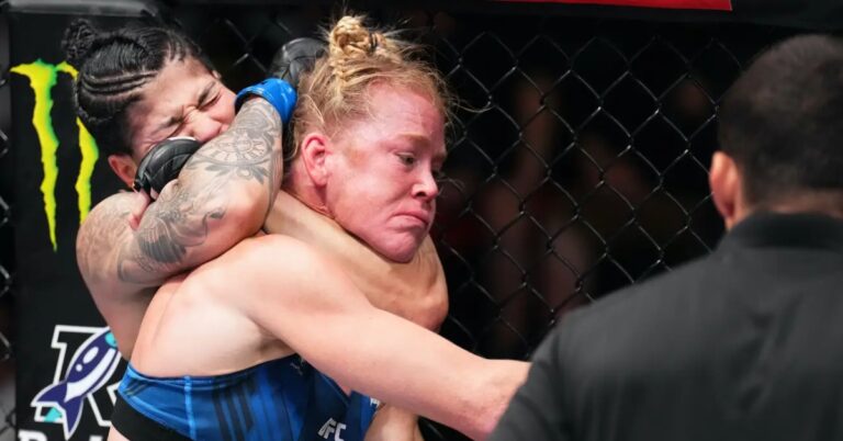 Ketlen Vieira Claims She Felt ‘Light Tap’ From Holly Holm During UFC Vegas 55 Submission Attempt