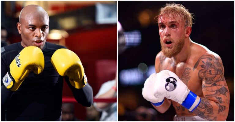 Anderson Silva’s Boxing Coach Sends Warning to Jake Paul Following Post Fight Remarks: ‘You Can’t Use Your Tongue Inside the Ring’