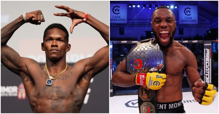 Israel Adesanya reveals who he believes will be the next best thing in the UFC 