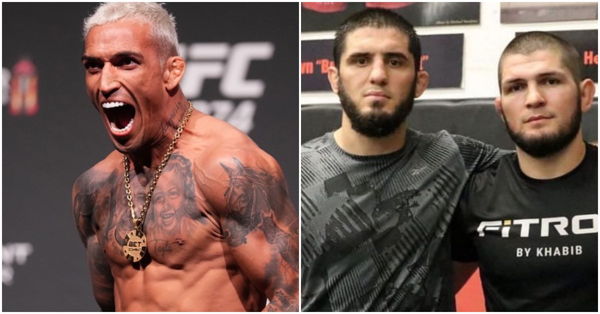 Charles Oliveira Rejects Khabib Nurmagomedov’s Proposal That Islam Makhachev Should Be Allowed An Immediate Title Shot 1 Charles Oliveira