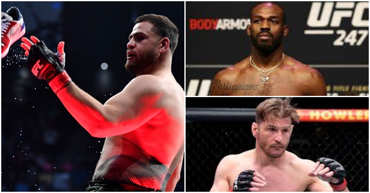 Tai Tuivasa Jon Jones Stipe Miocic