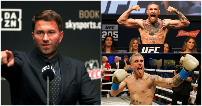 Eddie Hearn Wants To See Conor McGregor vs Jake Paul: I’d Like To See It”