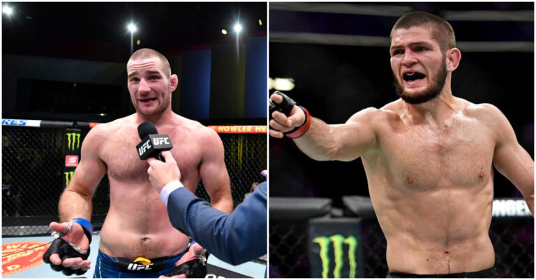 Sean Strickland Insults Khabib Nurmagomedov’s Sex Life: “Guarantee She Fakes It”