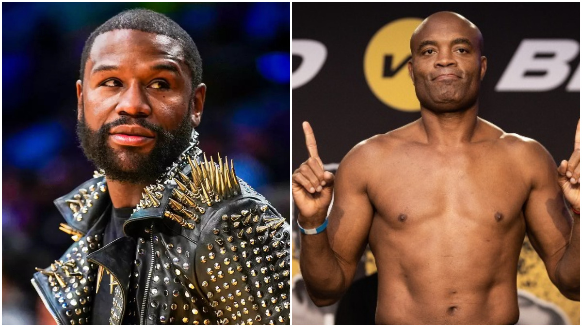 Floyd Mayweather & Anderson Silva Boxing Matches Moved To Abu Dhabi 1 Floyd Mayweather, Anderson Silva