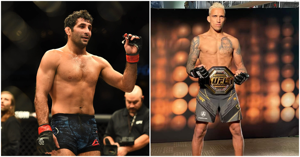 Beneil Dariush Brands Charles Oliveira A "Hypocrite" For Not Fighting Him 1 Beneil Dariush, Charles Oliveira