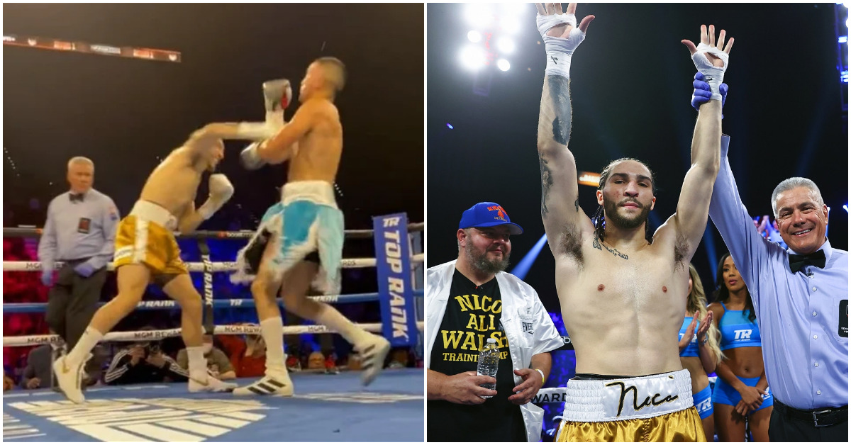 Muhammad Ali's Grandson Nico Ali Scores Brutal One Punch KO In The First Round 1 Nico Ali, Muhammad Ali