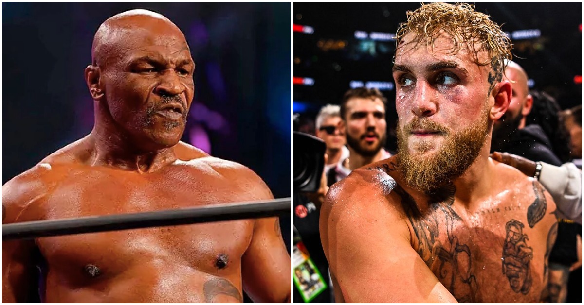 Mike tyson and jake paul history