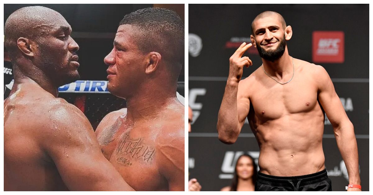 Gilbert Burns, Kamaru Usman, Khamzat Chimaev