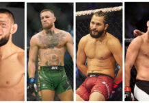 Khamzat Chimaev, Conor McGregor, Jorge Masvidal, Nate Diaz