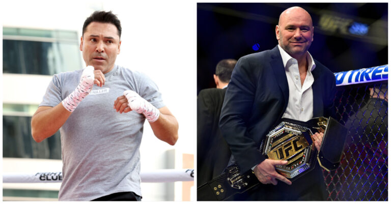 Oscar De La Hoya Wants To Mend Relationship With Dana White And ‘Build Something Together’