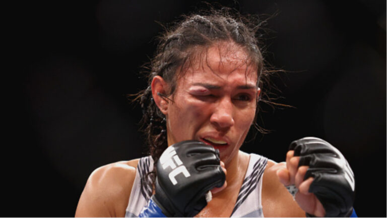 Taila Santos Surgery Needed For Broken Orbital Bone After a Clash of Heads At UFC 275 With Valentina Shevchenko