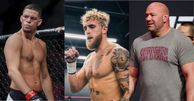 Jake Paul says He Would Fight Nate Diaz For Free If Dana White Meets His Demands