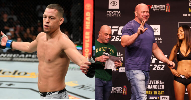 Nate Diaz Responds To Dana White’s Comments Over His Fight Record – ”At Least I Never Really Lost Like All These F**kers”