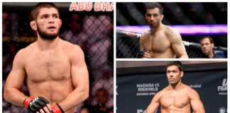Khabib Nurmagomedov, Gegard Mousasi, Lyoto Machida