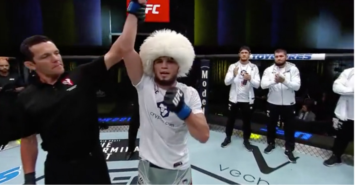 Umar Nurmagomedov Lands Dominant Decision Win Over Nate Maness - UFC Vegas 57 Highlights 1 Umar Nurmagomedov
