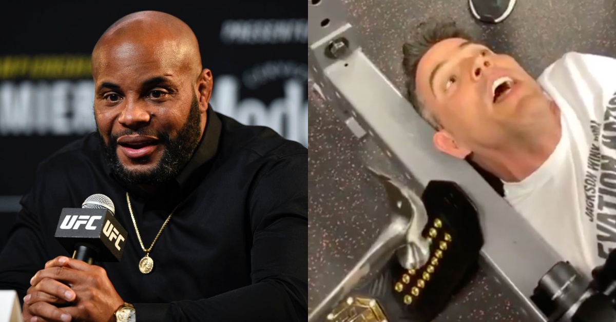 'He's A Sick F*ck' - Daniel Cormier Reacts To Jon Jones Cutting Steve-O's Ear With Scissors In Viral Stunt 1 Daniel Cormier