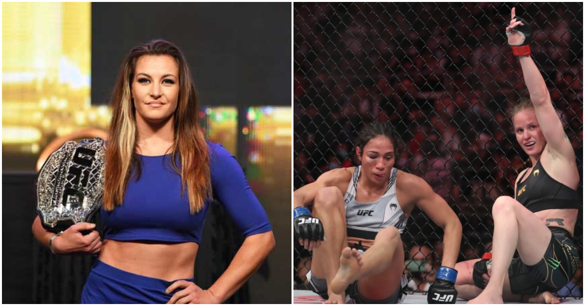 Miesha Tate, Valentina Shevchenko, Taila Santos