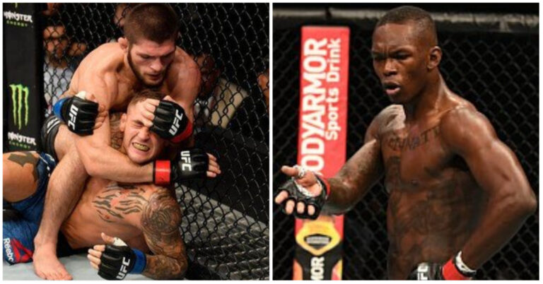 UFC Veteran Believes That A “Khabib Style” Could Be The Key To Defeating Israel Adesanya