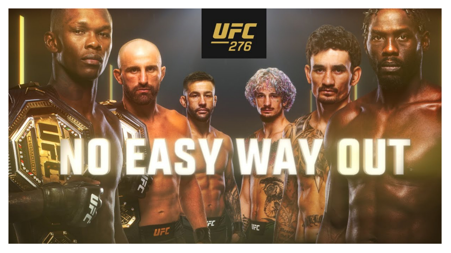 UFC 276: Adesanya Vs. Cannonier - Live Weigh-In 1 UFC 276