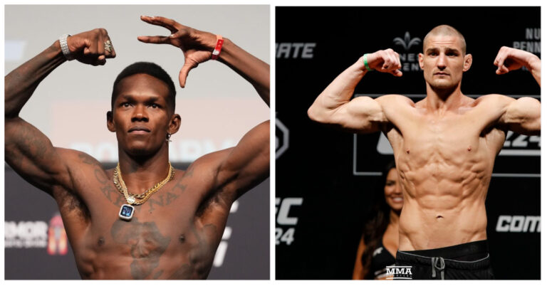 Israel Adesanya Shares Advice To Sean Strickland Ahead Of His UFC 276 Bout With Alex Pereira: “He Might Get F*cked Up”