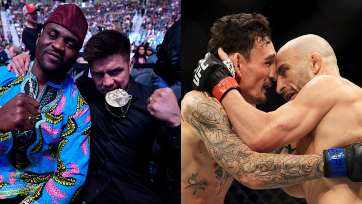 Video | Henry Cejudo and Alexander Volkanovski Collide Backstage, Cejudo Extends Challenge for Featherweight Title 1 Henry Cejudo Alexander Volkanovski UFC 276