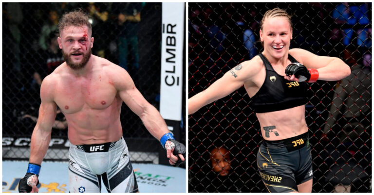 Rafael Fiziev Reveals Valentina Shevchenko Refereed His First-Ever Fight: “She Put Her Fingers In My Mouth”