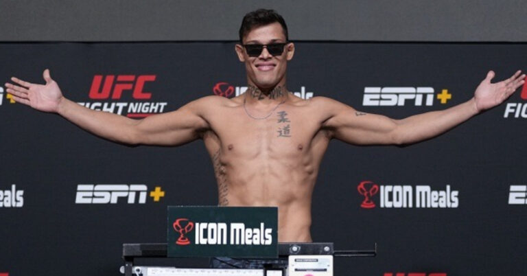 “Fighting Nerd” Caio Borralho Looking Onto Bigger Things Following UFC Vegas 58 Win: “I Can Talk And I Can Win”
