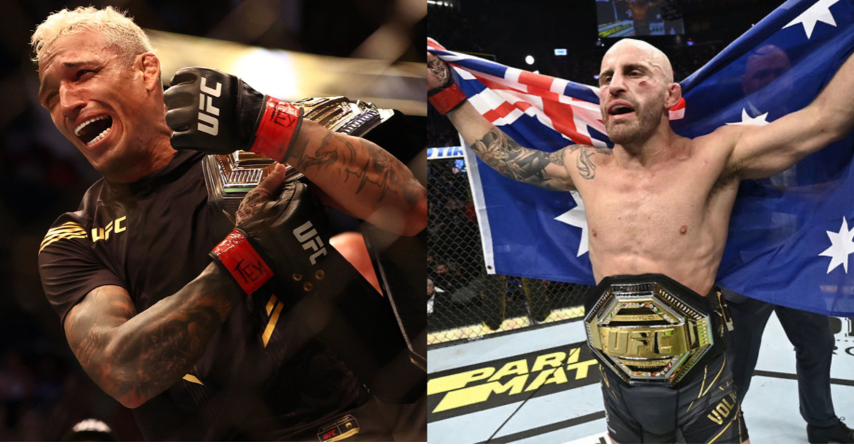 Charles Oliveira Warns Alexander Volkanovski Of Possibly Moving Up To Lightweight 1 Charles Oliveira