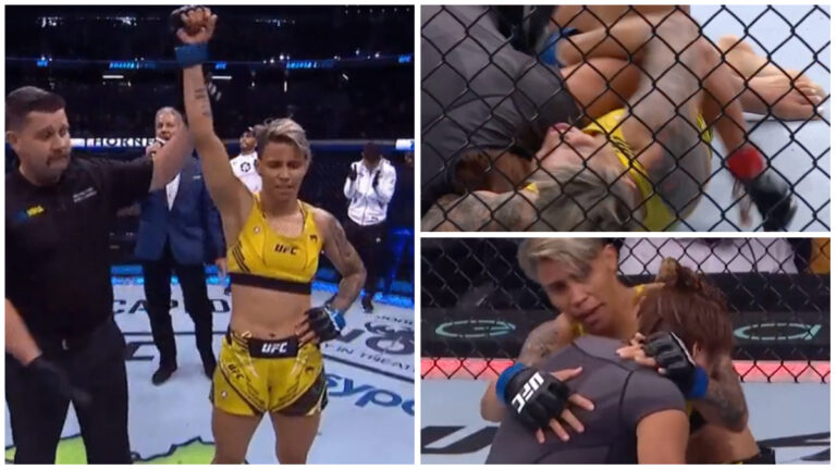 Michelle Waterson Gets Finished In Comeback Fight With Amanda Lemos – UFC Long Island Highlights