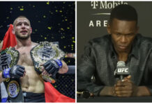 reinier de ridder, Israel Adesanya