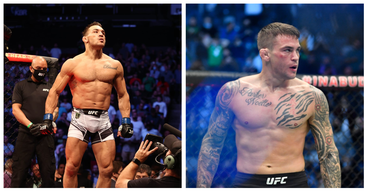 Michael Chandler Tells Dustin Poirier To “Be A Professional,” Envisions Knocking Him Out In Their Fight 1 Michael Chandler